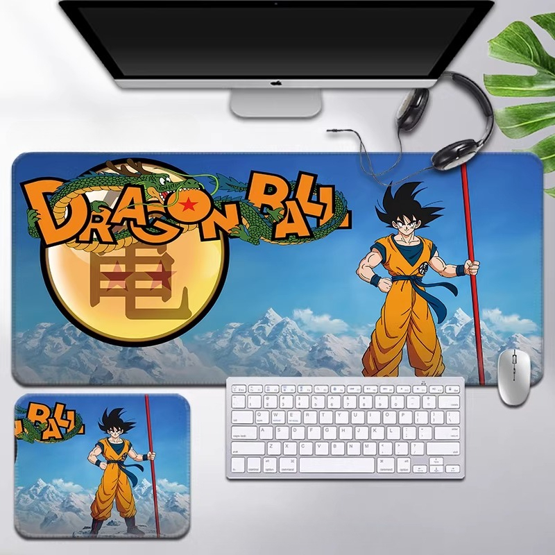 Cartoon HD Print Dragon Ball L - Gaming Keyboard And Mouse Pad 评论和价格