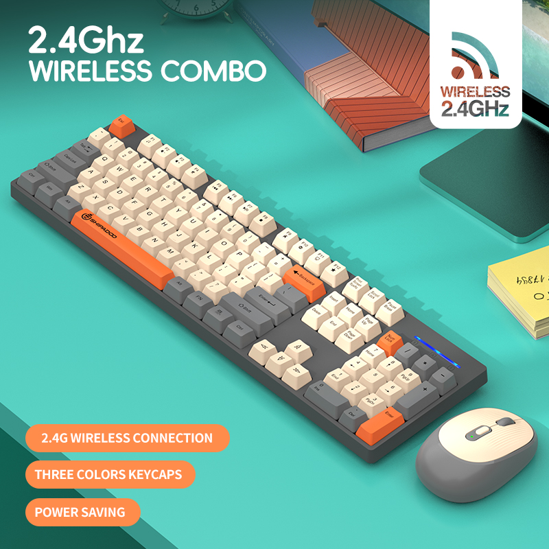 2.4G Wireless Office Keyboard  - Gaming Keyboard And Mouse Set 评论和价格
