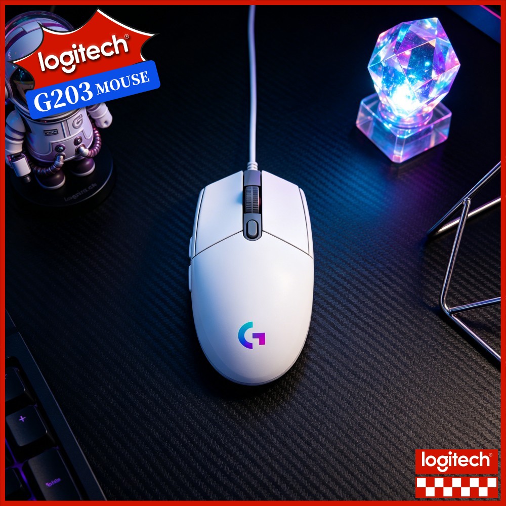 Logitech G203 Wired Gaming Mou - Logitech Mouse G203 评论和价格
