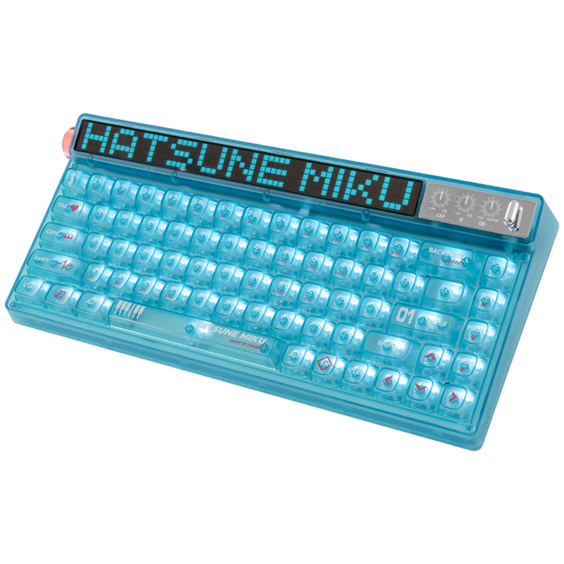 Anime Hatsune Miku Series Mech - Gaming Keyboard Wireless 评论和价格