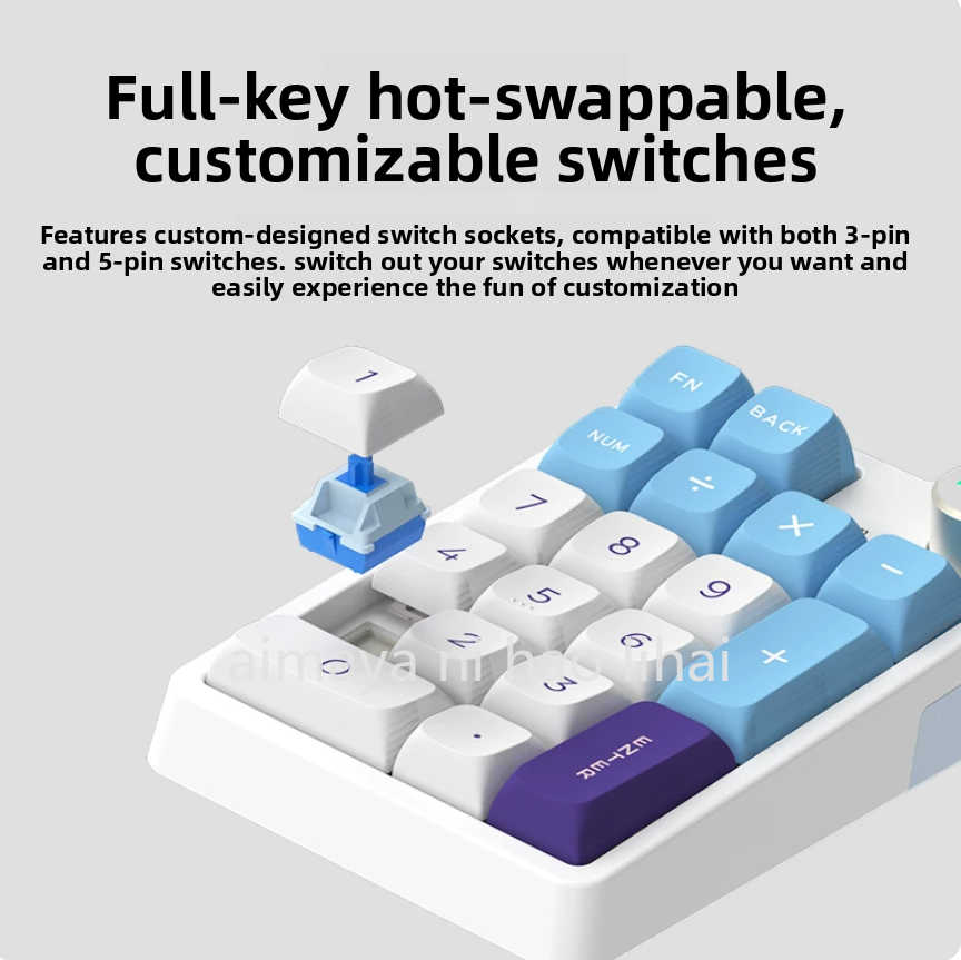 Kzzi K20 Mini Keypad Three Mod - Gaming Keyboard Wireless 评论和价格