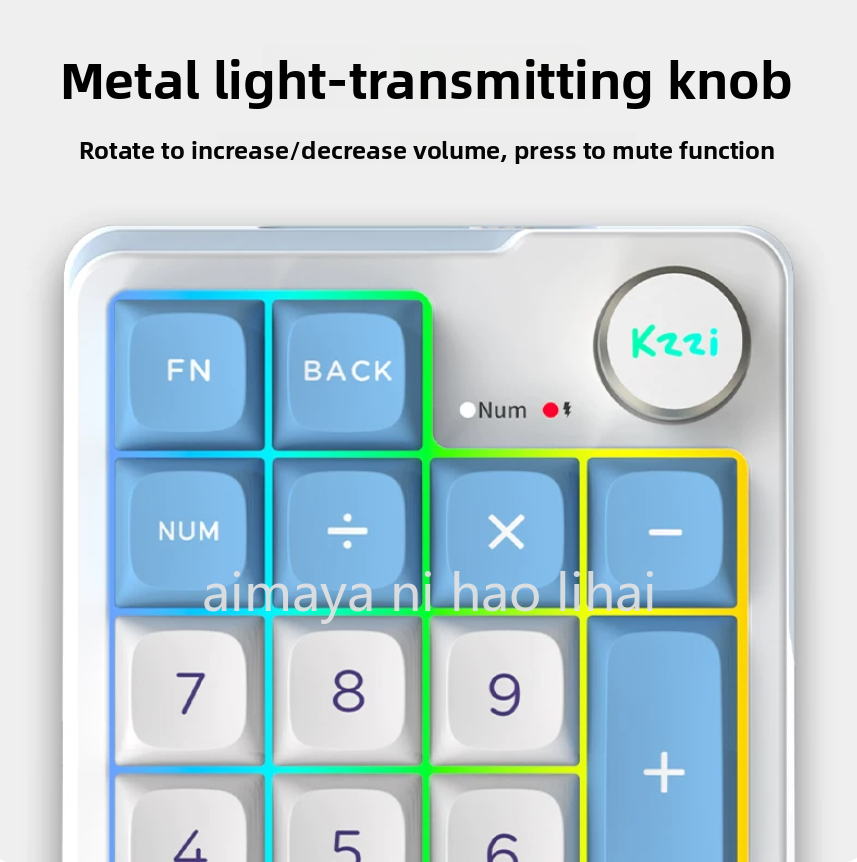 Kzzi K20 Mini Keypad Three Mod - Gaming Keyboard Wireless 评论和价格
