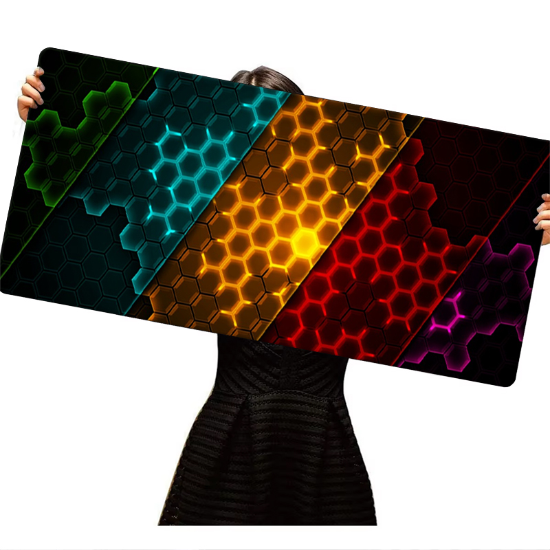Honeycomb Series Mouse Pad Lar - Gaming Keyboard And Mouse Pad 评论和价格