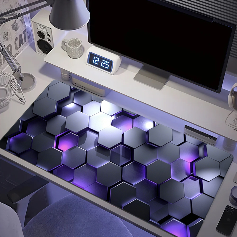 Honeycomb Series Mouse Pad Lar - Gaming Keyboard And Mouse Pad 评论和价格