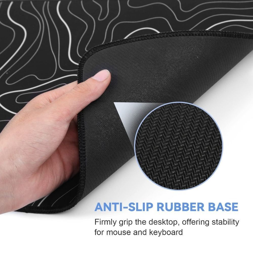 Professional Gaming Topographi - Gaming Keyboard And Mouse Pad 评论和价格