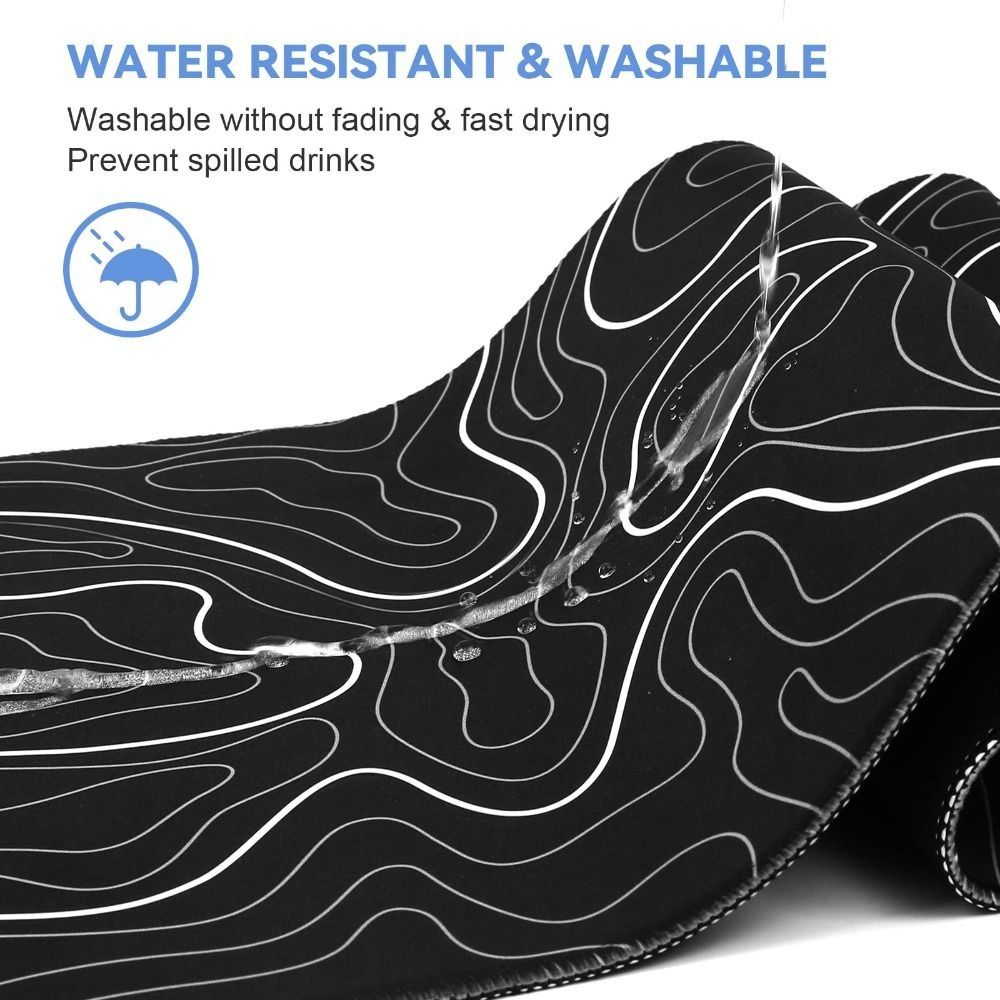 Professional Gaming Topographi - Gaming Keyboard And Mouse Pad 评论和价格