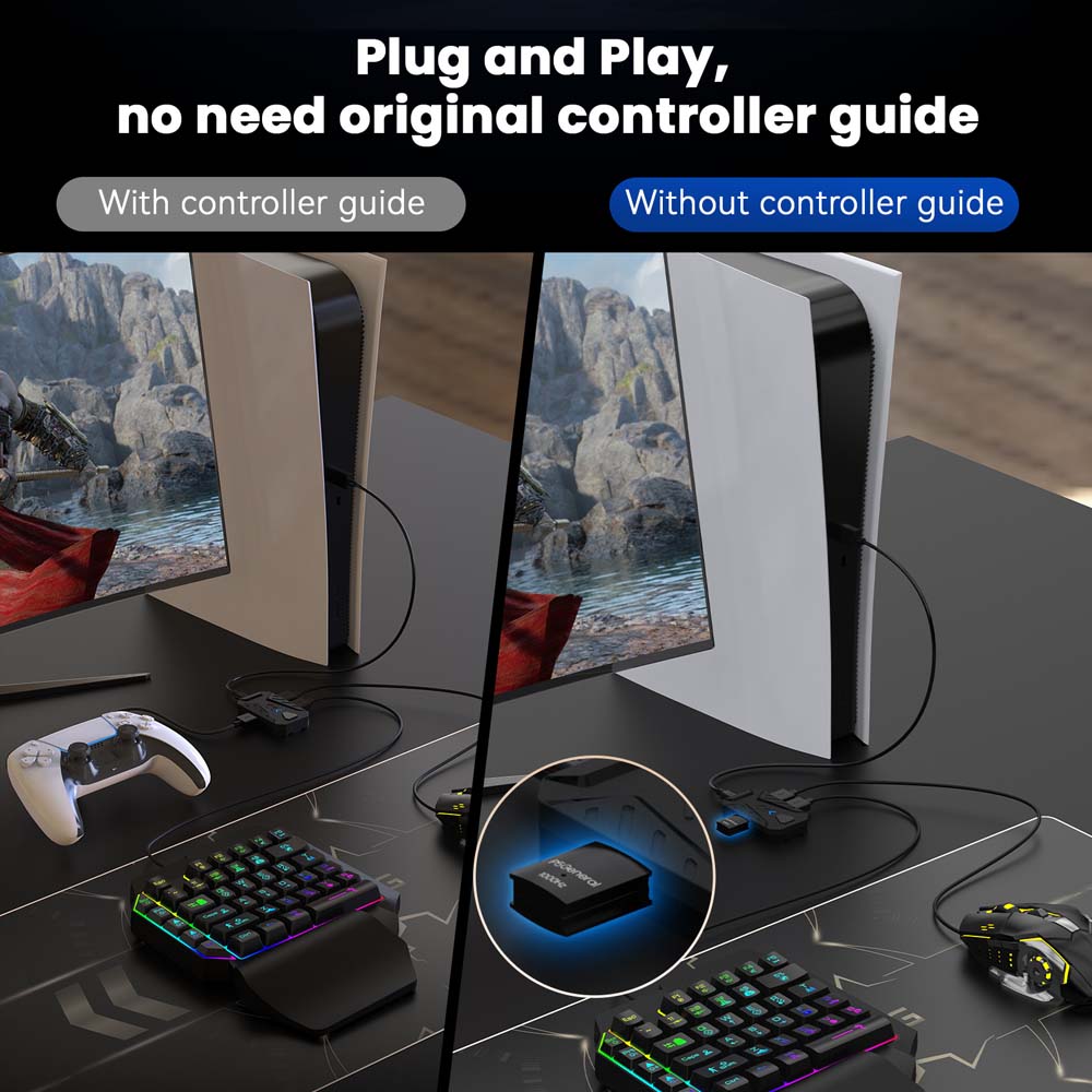for PS5 Gaming Keyboard Mouse  - Gaming Keyboard And Mouse Set 评论和价格
