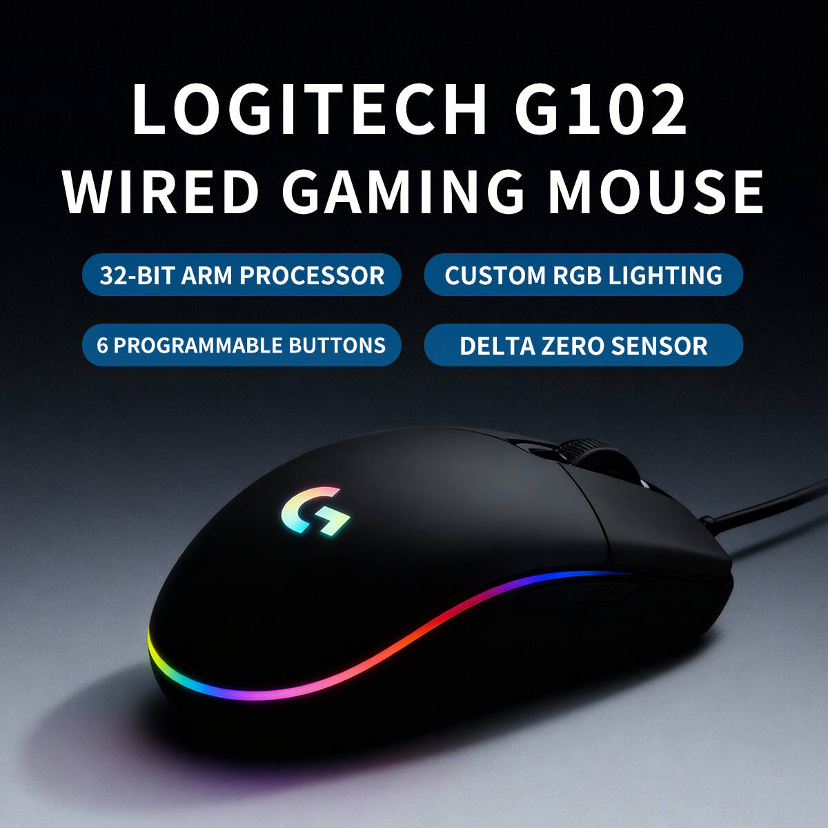 Logitech G203 Wired RGB Gaming - Logitech Mouse G203 评论和价格