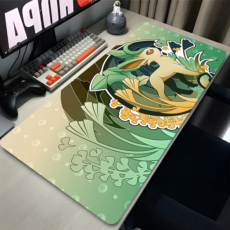 Mouse Pad Gamer P-pokemon Leaf - Gaming Keyboard Best 评论和价格