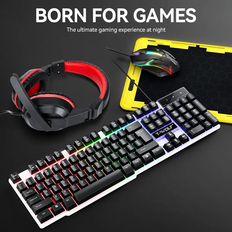 NEW USB Keyboard And Mouse Gam - Gaming Keyboard And Mouse Set 评论和价格