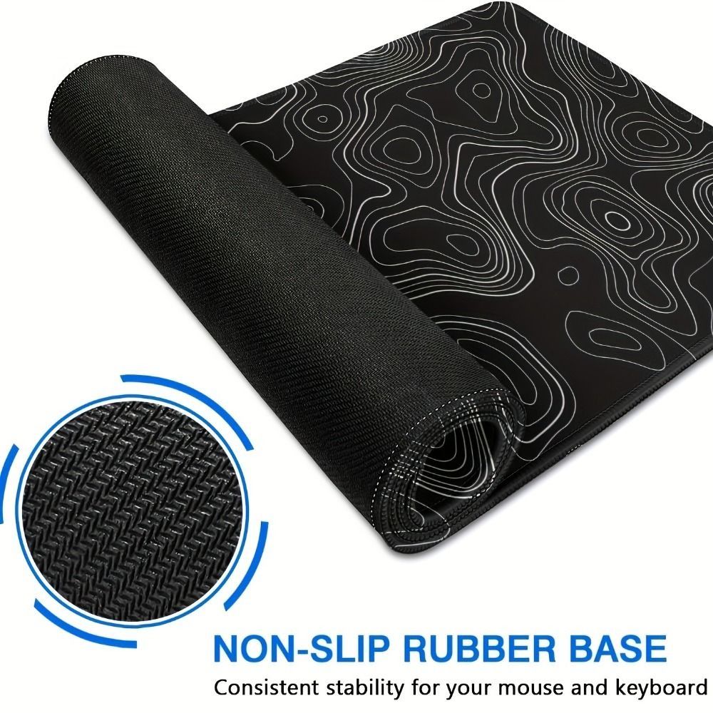 Professional Gaming Topographi - Gaming Keyboard And Mouse Pad 评论和价格