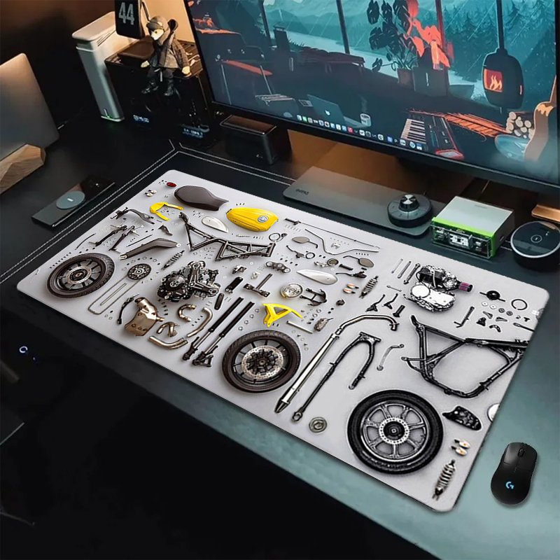 Disassembly Diagram Rubber Mou - Gaming Keyboard And Mouse Pad 评论和价格