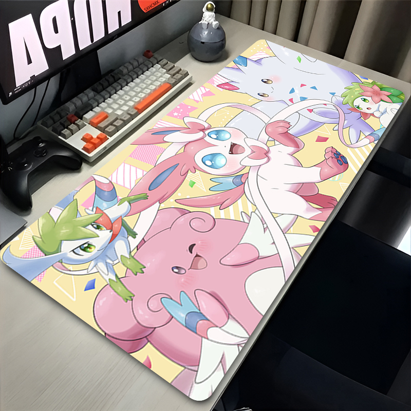 Large Pink Cute Mousepad XXL G - Gaming Keyboard Best 评论和价格