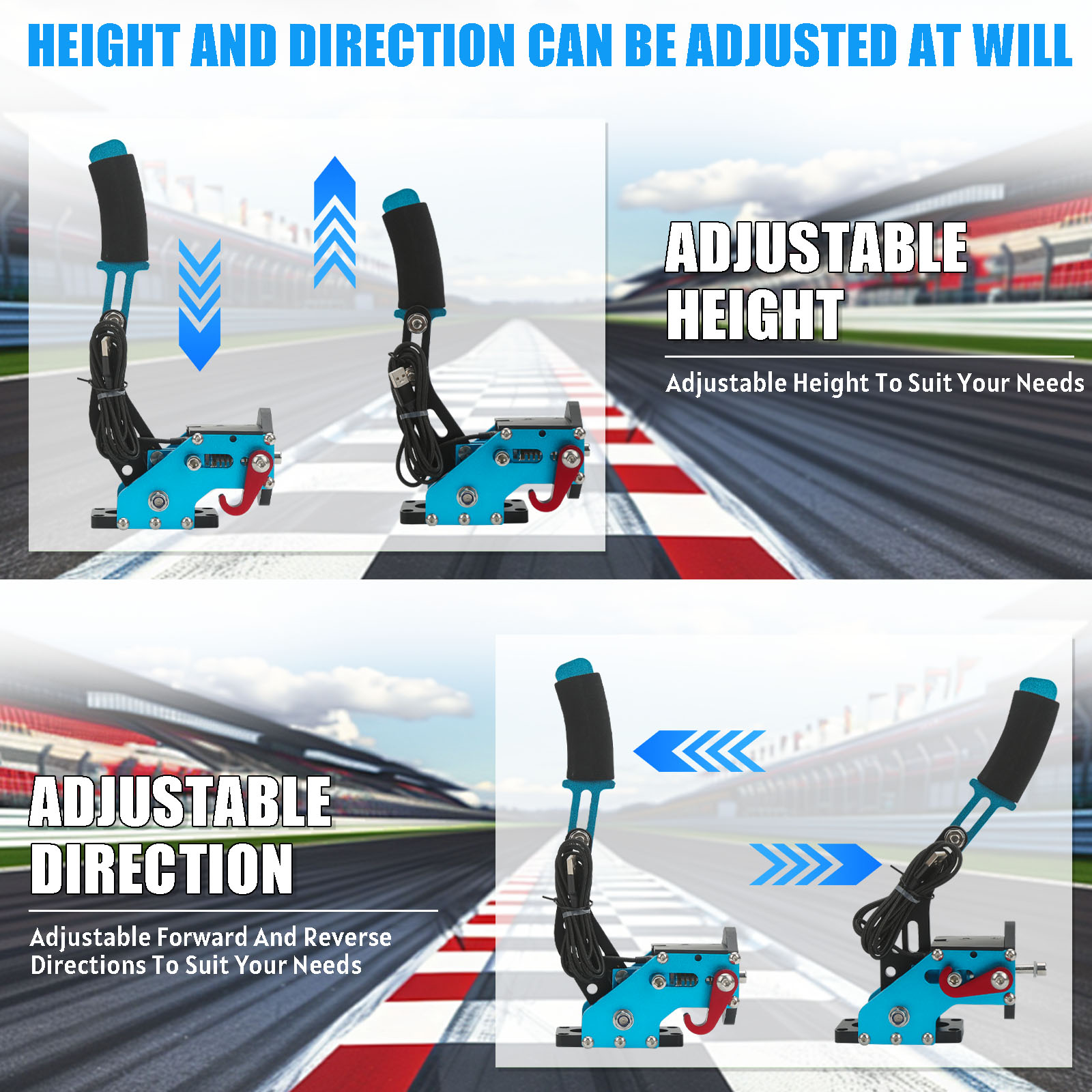USB Handbrake Kit  with Clamp  - Gaming Keyboard Hall Effect 评论和价格