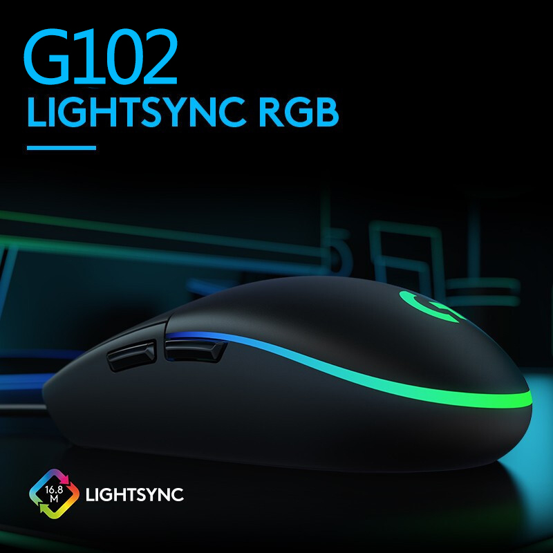 Logitech G102 Second-generatio - Logitech Mouse G203 评论和价格