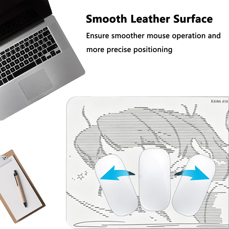 1Pcs Leather Mouse Pad Anime A - Gaming Keyboard And Mouse Pad 评论和价格